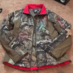 camo windbreaker